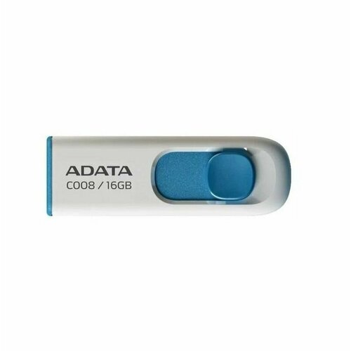 Флэш-накопители A-Data USB 2 16 GB белыйголубой 440₽