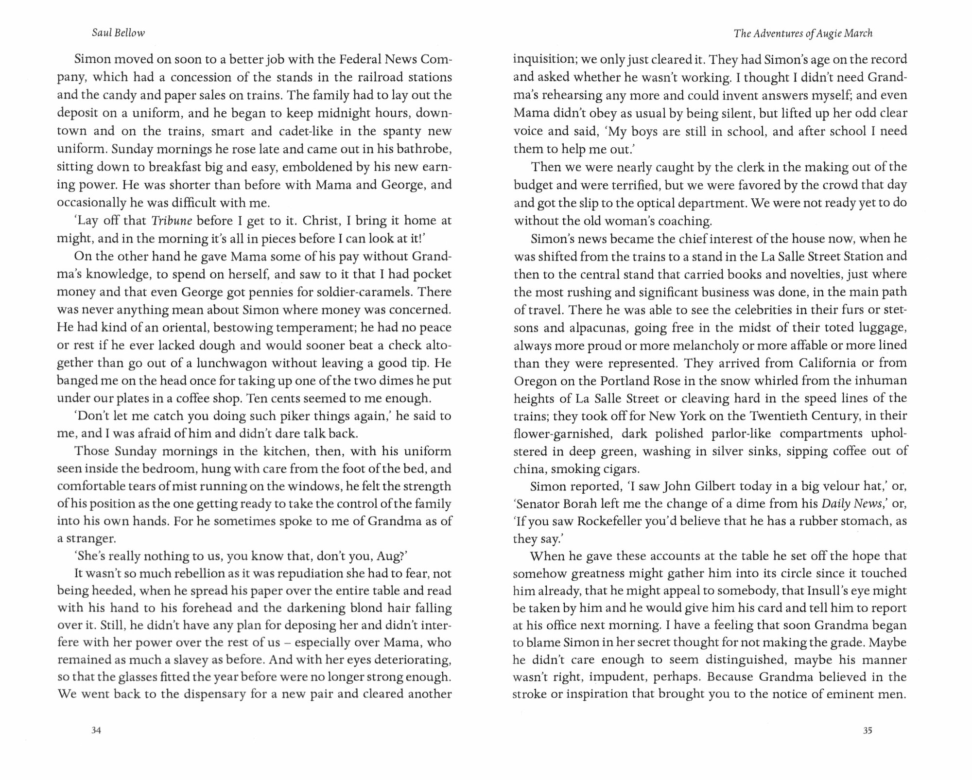 The Adventures of Augie March / Книга на Английском - фото №2