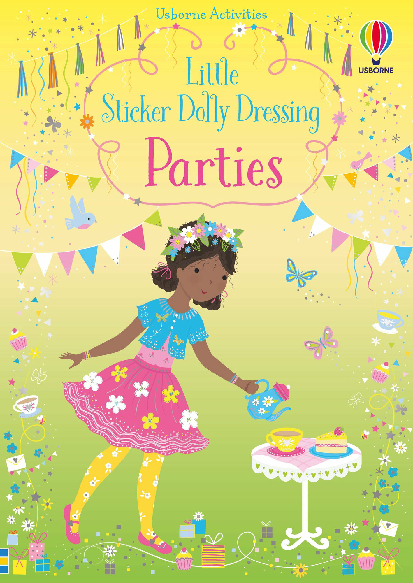 Little Sticker Dolly Dressing. Parties / Книга на Английском