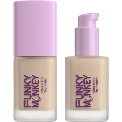 Тональный крем Funky Monkey Ultra matte foundation т03 тональный крем для лица матирующий funky monkey ultra matte foundation 28 г