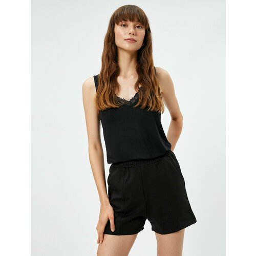 фото Майка koton, размер s, черный