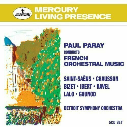 Paul Paray Conducts French Orchestral Music universal music berlioz paul paray detroit symphony symphonie fantastique lp