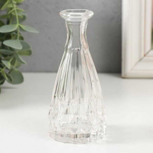 фото Диффузор для эфирных масел "Лотос" 50 мл прозрачный 5х5х10.5 см