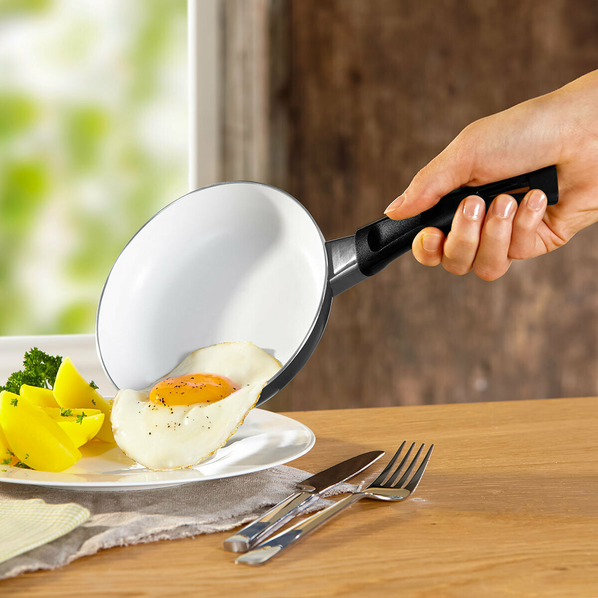 Сковородка, диаметр 14 см — фото 1