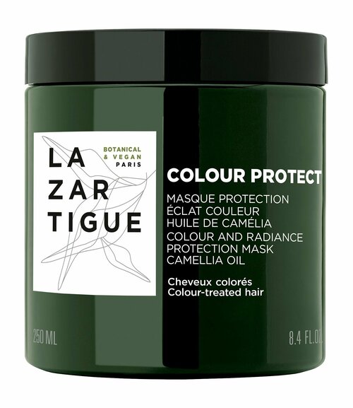 Маска для защиты цвета и сияния волос с маслом камелии / Lazartigue Colour Protect Colour and Radiance Mask