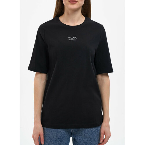 Футболка Funday, размер 58-60, черный футболка funday размер 58 60 коричневый