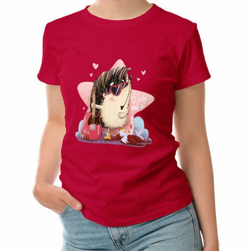 фото Футболка roly, размер xl, красный