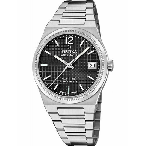 Наручные часы FESTINA Swiss Made, черный