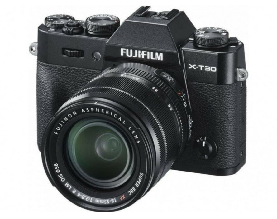 Беззеркальный фотоаппарат Fujifilm X-T30 II FX 18-55mm F2.8-4 R LM OIS, черный