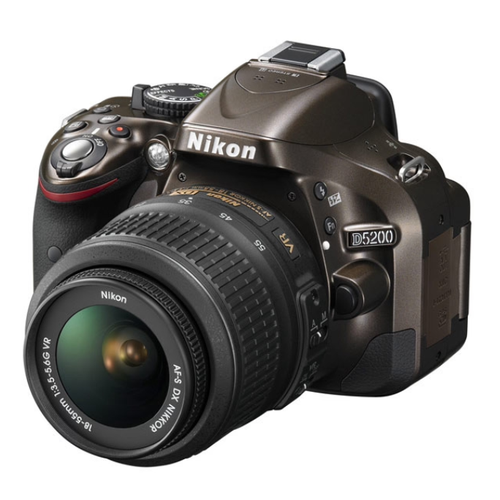 Фотоаппарат Nikon D5200 Kit 18-55 мм f/3.5-5.6, бронзовый