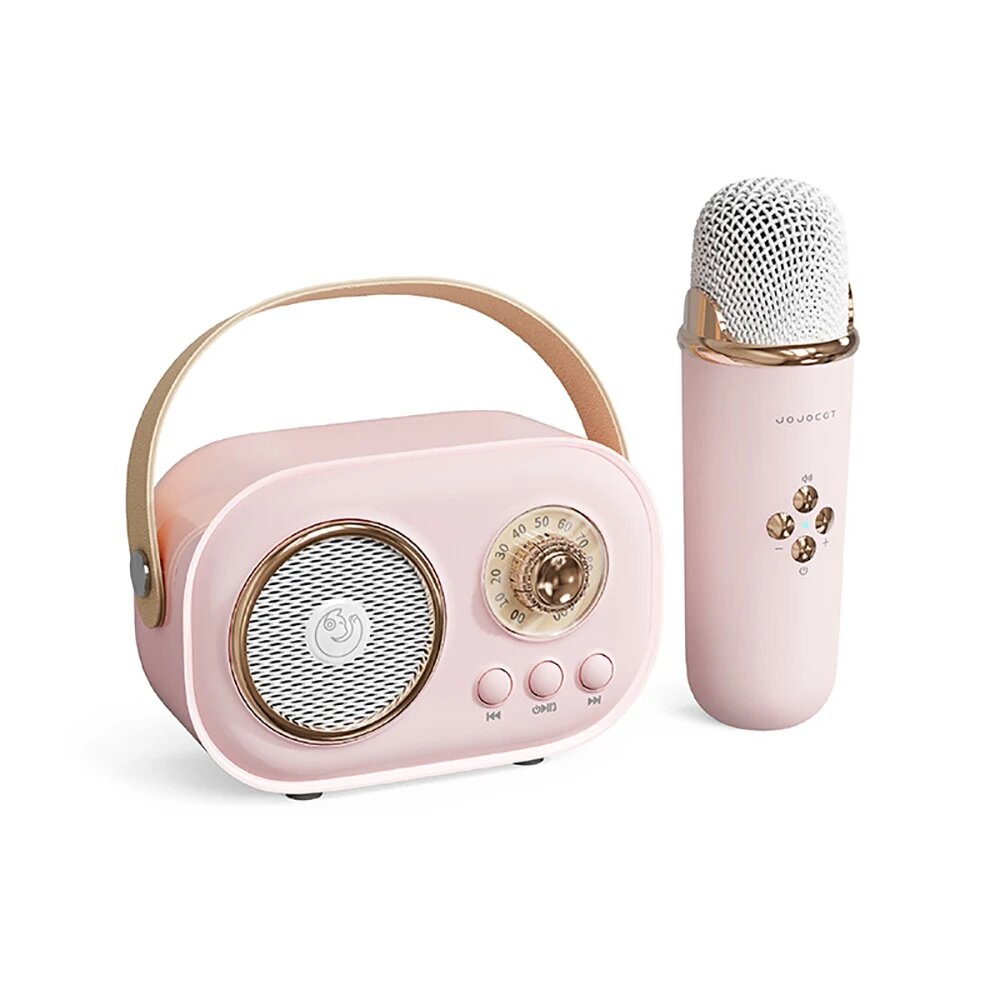 Беспроводной мини-микрофон с Bluetooth колонкой для домашнего пения