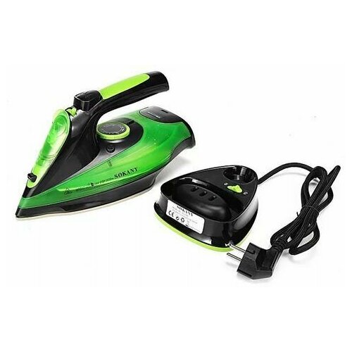Беспроводной паровой утюг Паровой утюг для глажки 2в1 Зеленый 295000₽