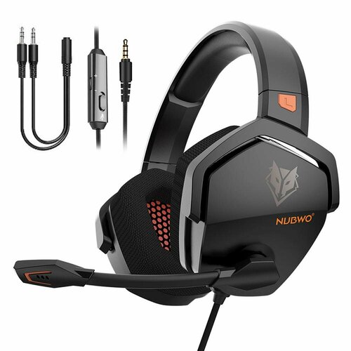 Наушники игровые с микрофоном NUBWO N16 35 мм Jack PC накладные 7990₽