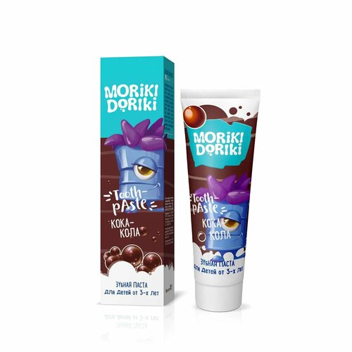 Зубная паста MORIKI DORIKI Spike детская Кока-Кола 65г 835₽