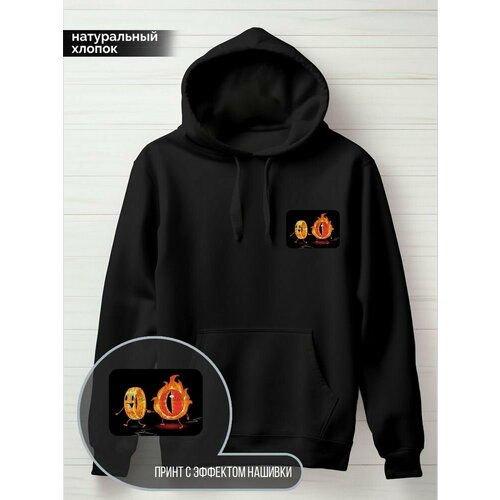 фото Худи hypnotica, размер 2xl, черный