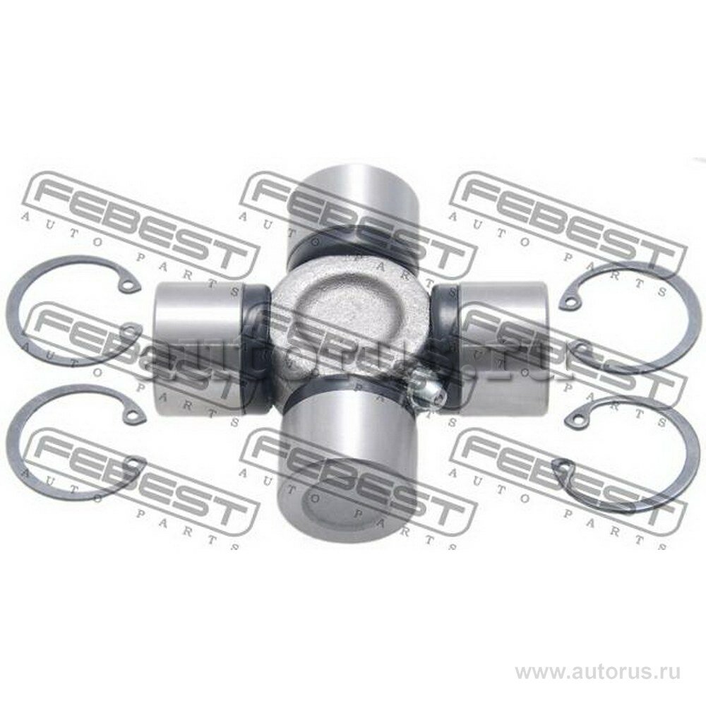 Крестовина карданного вала nissan pathfinder iii/navara 05-> /l=75,5mm/d=27mm febest asn-r51f