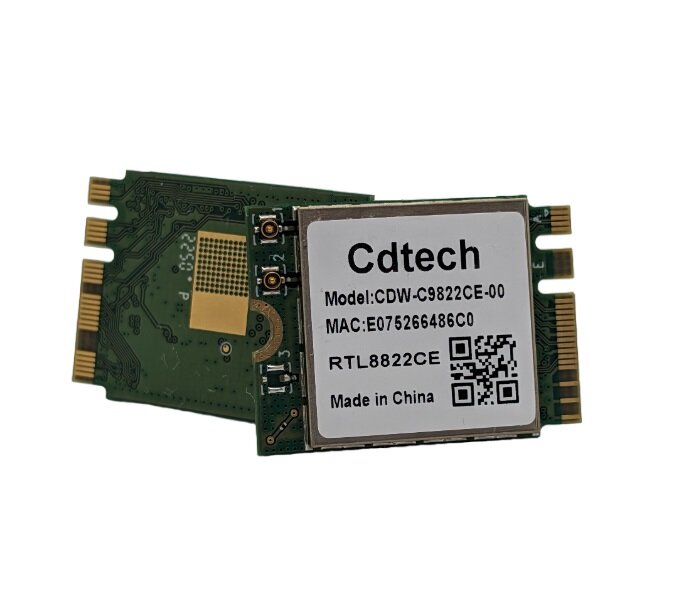 Модуль Wi-Fi 802.11 ac b/g/N + Bluetooth 5.0 внутренний Cdtech RTL8822CE (CDW-C9822CE-00) OEM