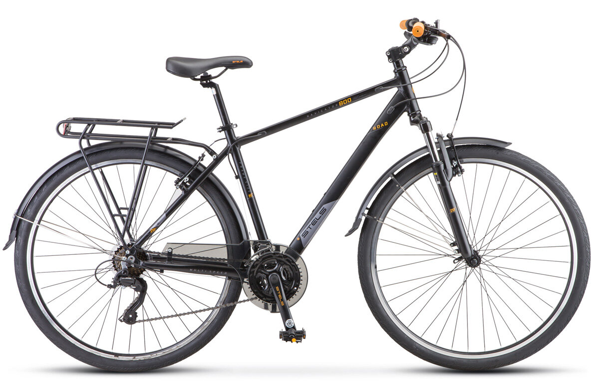 Городской велосипед STELS Navigator 800 V 28" V010 (2023) рама 21" Черный