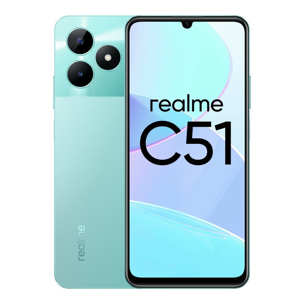 Смартфон realme C51 4/64Gb Green
