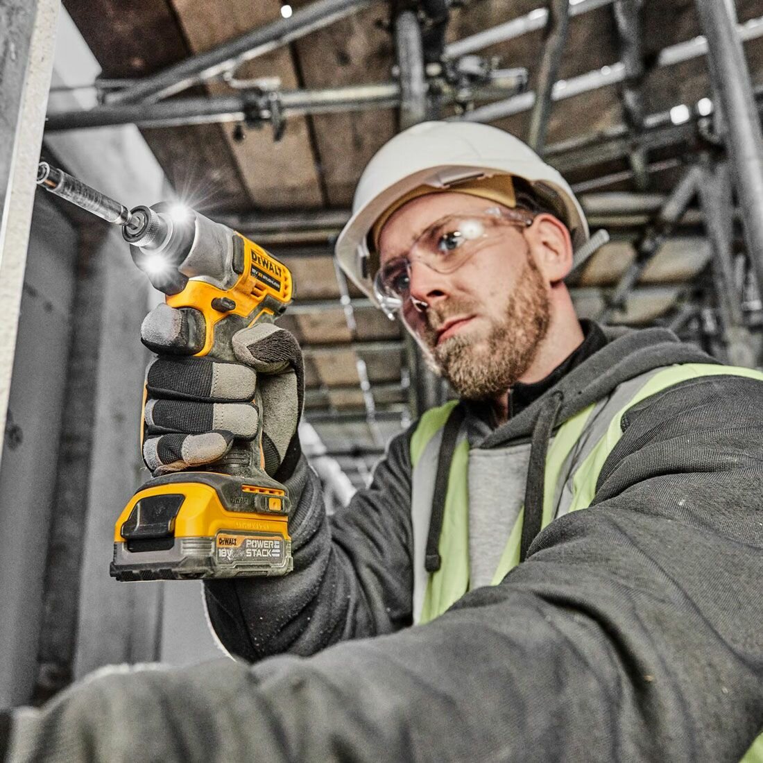 Аккумуляторный импульсный шуруповерт DEWALT 18 В XR Li-Ion, без АКБ И ЗУ, в кейсе TSTAK, DCF840NT - фото №9