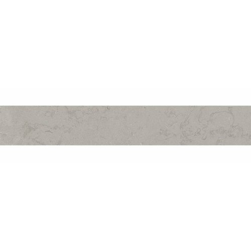 Плитка из керамогранита KERAMA MARAZZI DD205200R/3BT Про Лаймстоун серый натуральный обрезной. Плинтус (9,5x60) (цена за 20 шт)