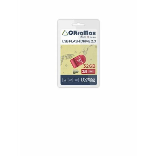 USB флеш накопитель OM-32GB-330-Red oltramax om 32gb 50 blue 2 0