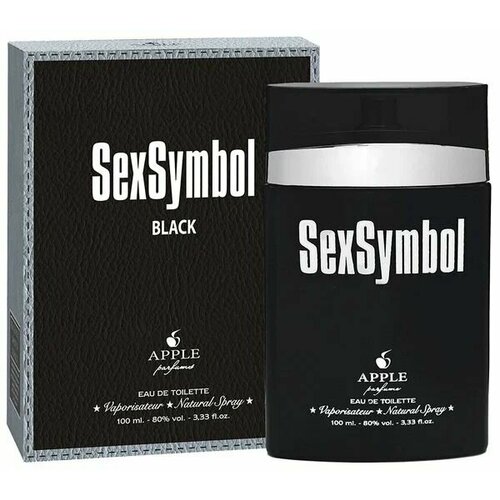 Apple Parfurms Туалетная вода мужская SexSymbol Black homme, 100 мл туалетная вода мужская x bond parfums 100 мл