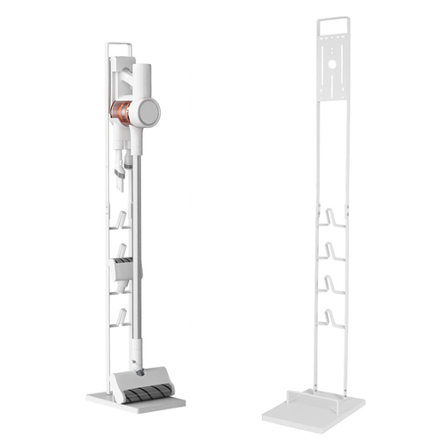 фото Напольная стойка / подставка (белая) run energy для вертикальных пылесосов dyson xiaomi bosch tefal samsung philips redmond kitfort