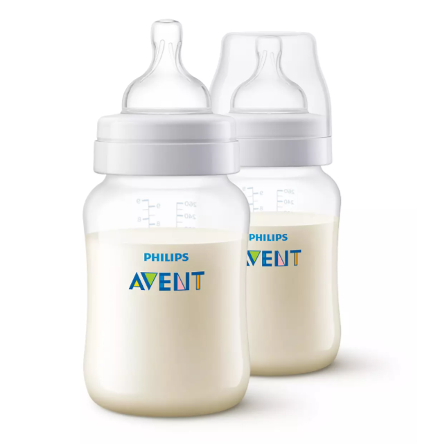 Philips AVENT Бутылочка для кормления Anti-colic SCF813/62 , 260 мл, 2 шт, с 1 месяцев