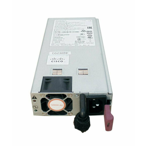 Блок питания Cisco NXA-PAC-1200W-PI 1200W Plug-in Module 341-0730-01 блок питания cisco 1100w ac для nexus 9336c fx2 nxa pac 1100w pe2