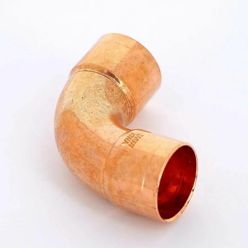 фото Угол однораструбный (отвод) 90 градусов пайка медь Viega 22 мм (2шт)