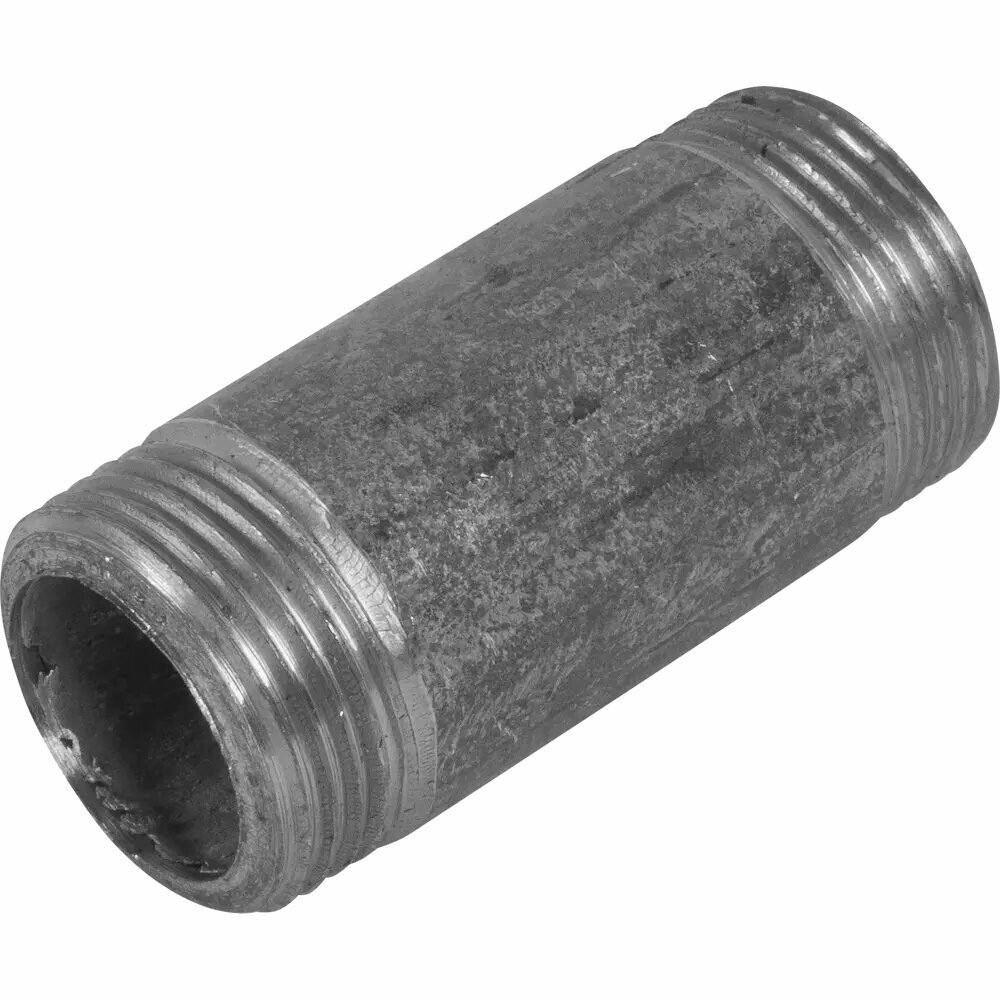 фото Бочонок стальной оцинкованный 3/4" НР L55 мм