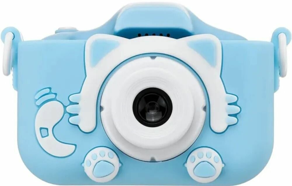 Детский фотоаппарат Kids Kitty, голубой
