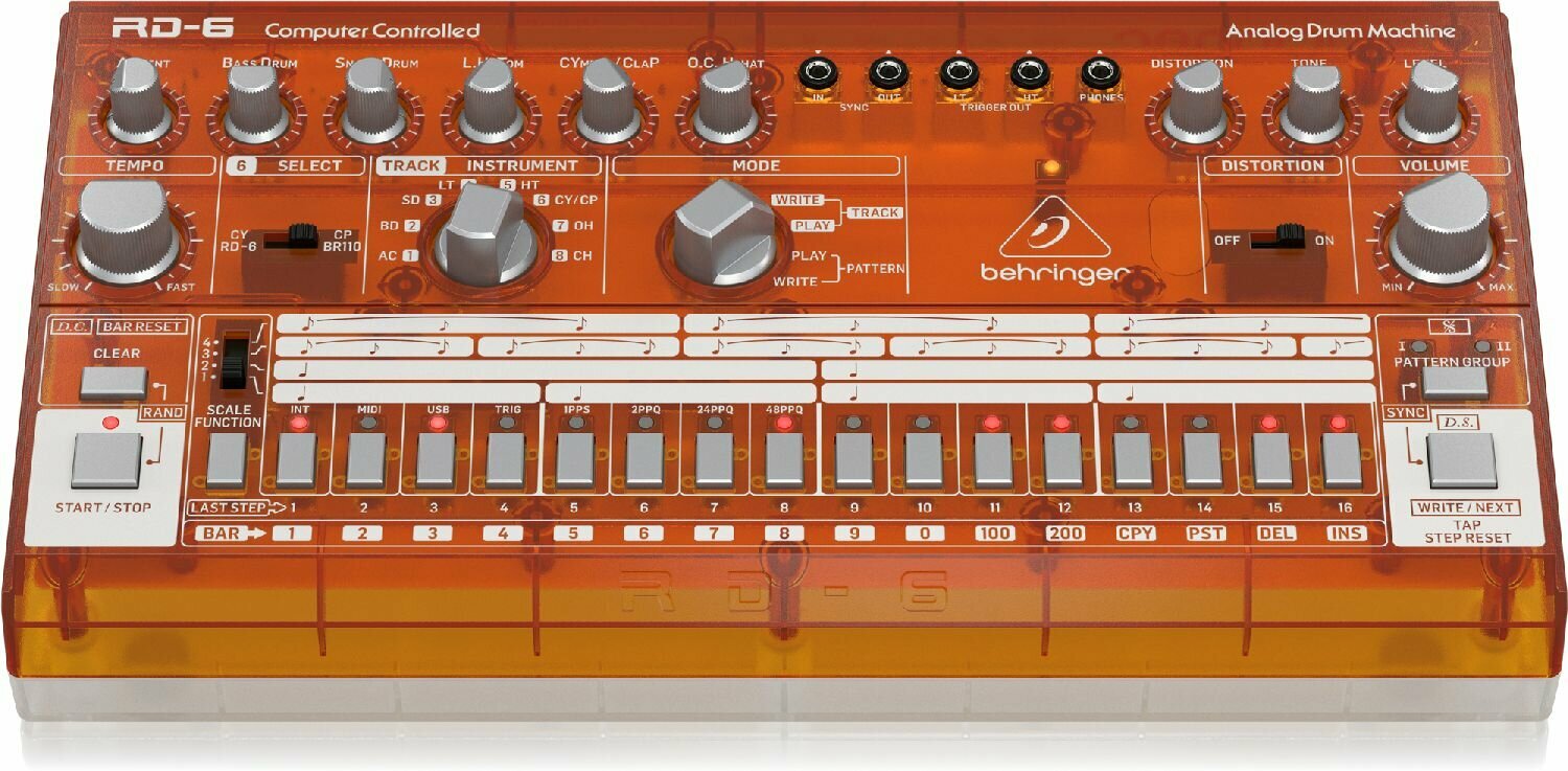 Behringer RD-6-TG аналоговая драм-машина