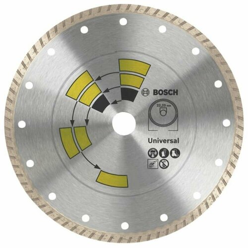 Алмазный диск универсальный Bosch DIY Turbo 115мм 2609256407