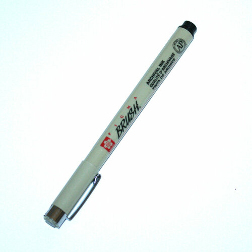 Sakura Ручка-кисточка PIGMA BRUSH 0.25 мм XSDK-BR 117 Сепия темный