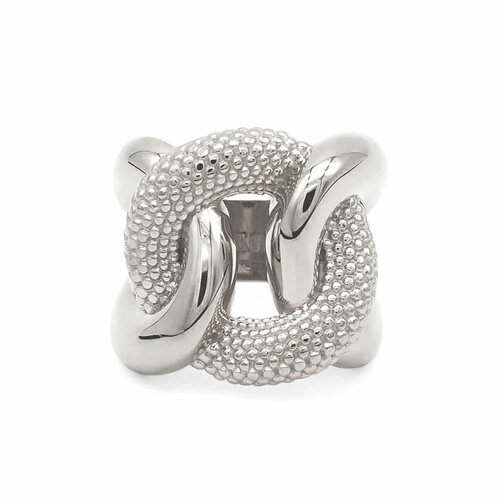 Кольцо MOSSA Кольцо KINK, серебро, 585, 925 проба, золочение, размер 17.5, серебряный кольцо серебряное mossa kink ring 18 шт