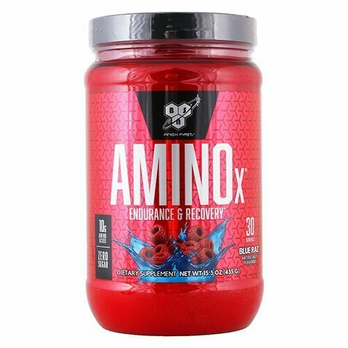Аминокислоты BSN Amino-X, 435 г, вкус: ежевика