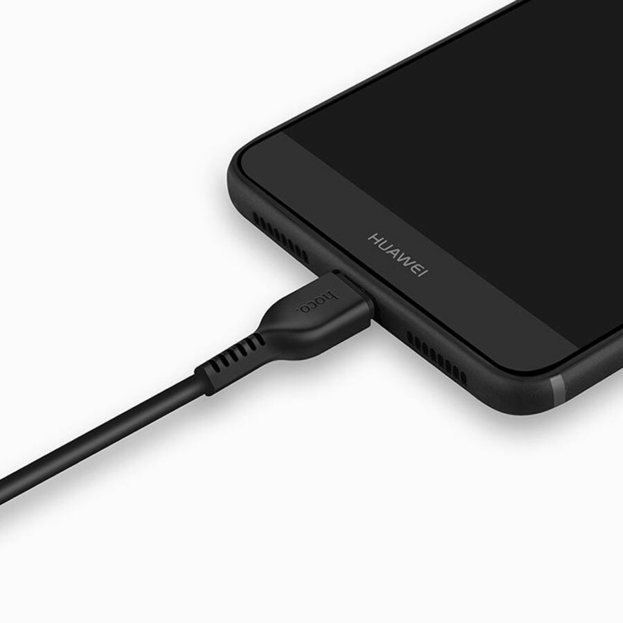 Кабель Hoco X20 Flash USB - USB Type-C, 3 м, 1 шт, черный