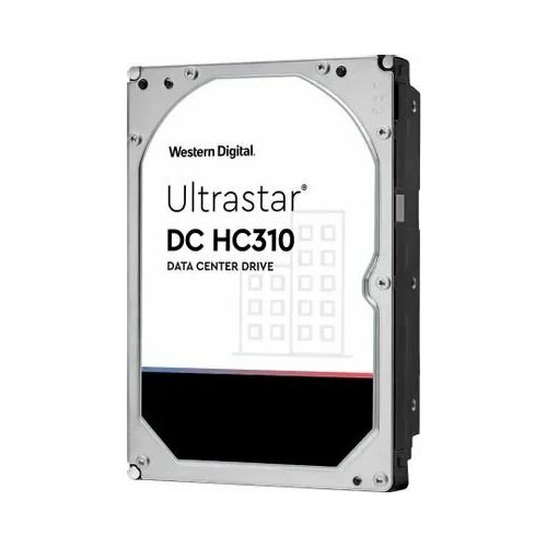 Жесткий диск серверный 3.5 4TB WD Ultrastar DC HC310 (HUS726T4TALE6L4) жесткий диск wd ultrastar dc hc310 hus726t4tale6l4 4тб hdd sata iii 3 5 [0b36040]