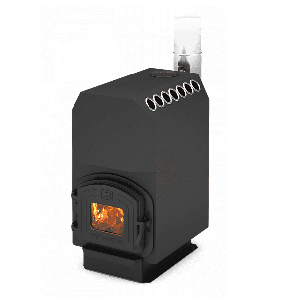 фото Печь Теплодар ТОП-300 (чугунная дверца) d150