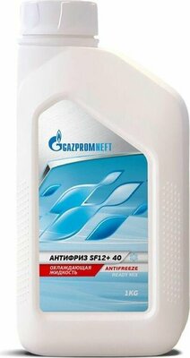 Жидкость охлаждающая Gazpromneft Antifreeze SF 12+ 40 (1 кг)