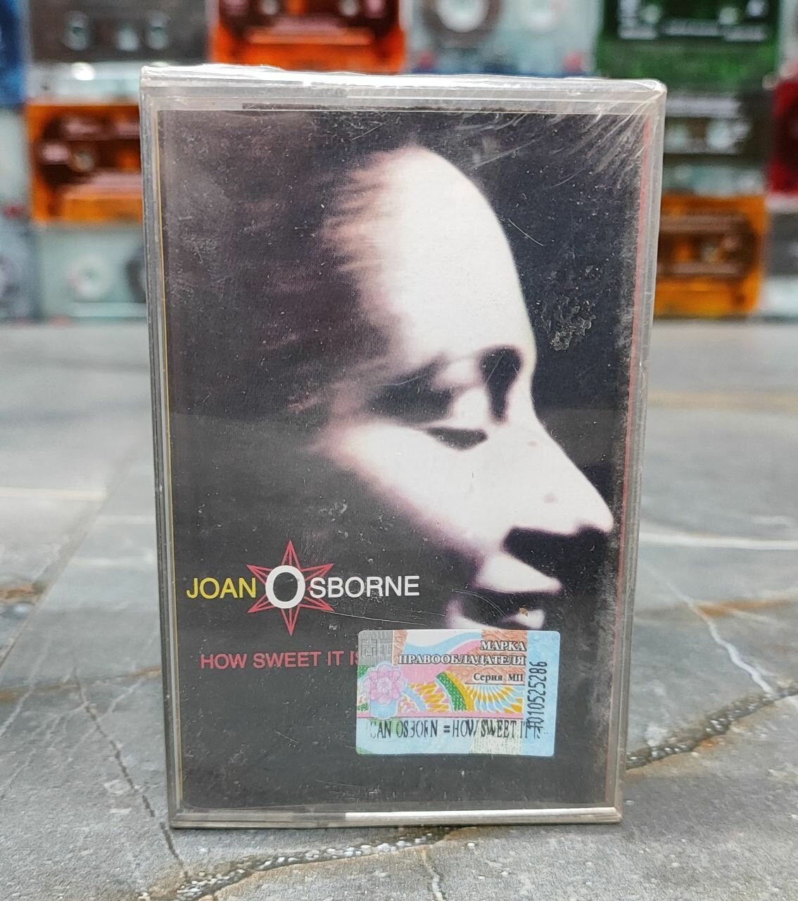 Joan Osborne How Sweet It Is, Кассета, аудиокассета (МС), 2002, оригинал