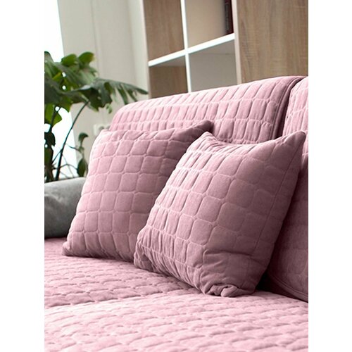 Подушки декоративные 40х40 - 2 шт, IRISHOME, светло-серые, гипоаллергенные, для сна и отдыха