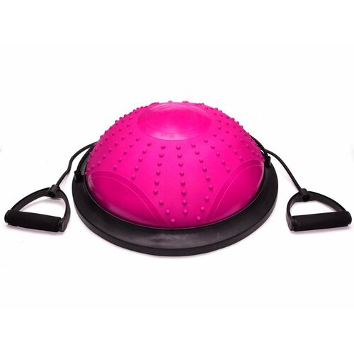 Балансировочная платформа с двумя съёмными эспандерами YJ05-M Малиновый 6889₽