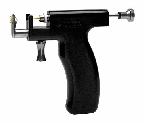 Пистолет для прокола ушей "Studex" (пистолет Стадекс) в наборе/ игла для прокола ушей, носа, брови Srudex
