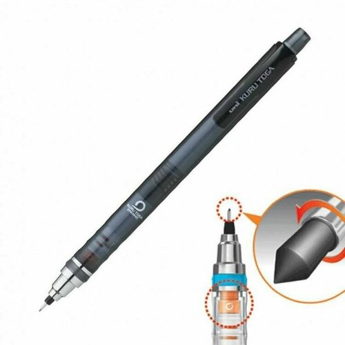 Самозатачивающийся механический карандаш Uni KURU TOGA M5-450T 05 мм уп 12 шт 4355₽