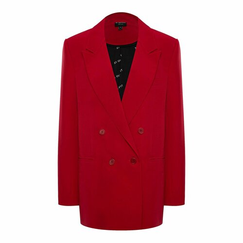 ZI OUTFIT, размер S, красный кожаная куртка zi outfit размер l серый серебряный