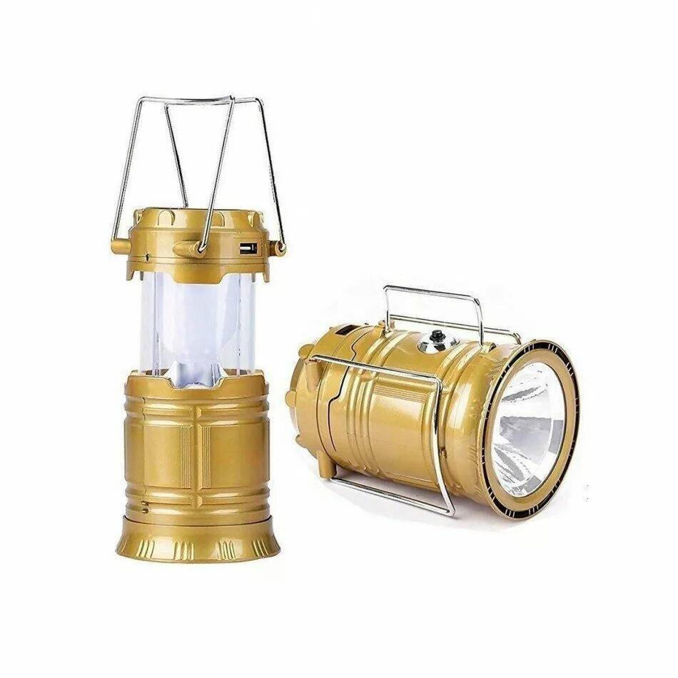 Кемпинговый фонарь 1W+6LED складной JH5800