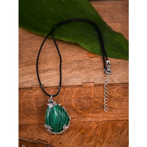 Славянский оберег подвеска Роскошь ЗОЛОТА малахит 1090₽